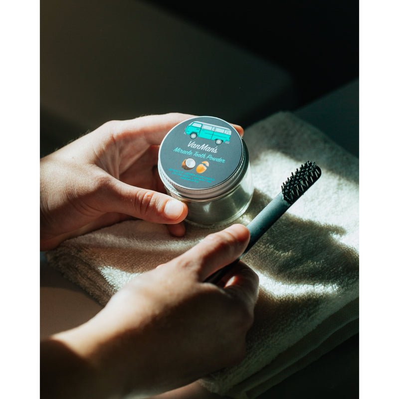 VanMan VanMan's Miracle Tooth Powder - Original Eggshell 2 oz