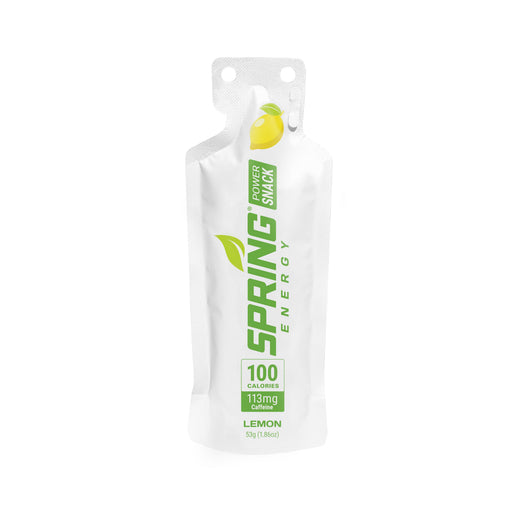 myspringenergy Lemon Power Snack with 113 mg of Caffeine 100 Kcal Power Snack
