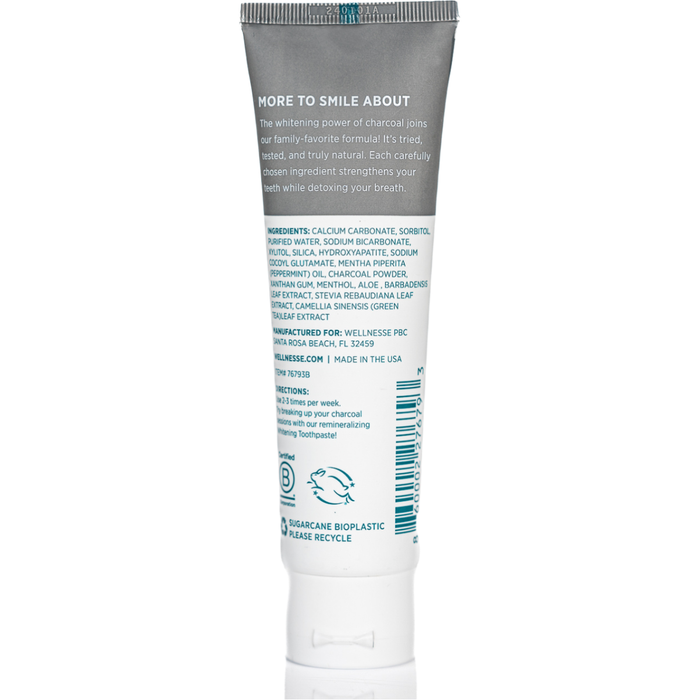 Wellnesse Charcoal Toothpaste