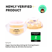 EpiLynx Sunrise Nourishing & Firming Cream – Radiant Glow (Hydrating, Vegan, Gluten-Free) Face Creams