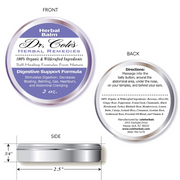 COLEHERBALS 06 - Dr. Cole's Organic Digestive Support Herbal Balm Herbal