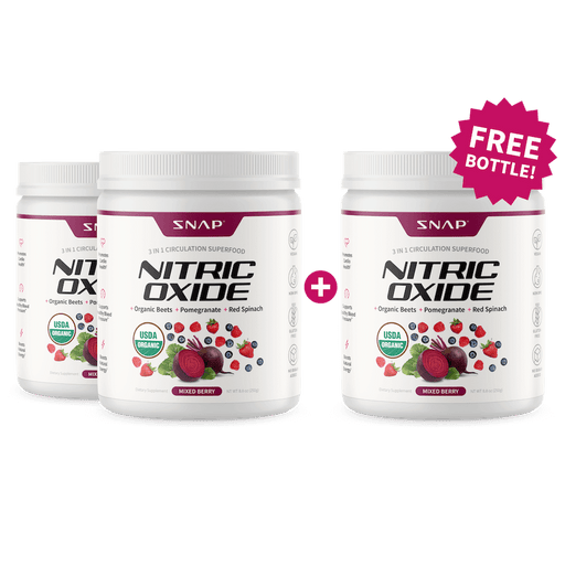 Snap Supplements Nitric Oxide Organic Beets - Buy 2, Get 1 FREE! hidden
