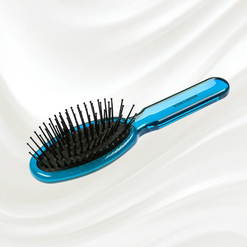 All Seasons Synthetic Pin Hair Brush - Pneumatic Cushion for Thick & Coarse Hair