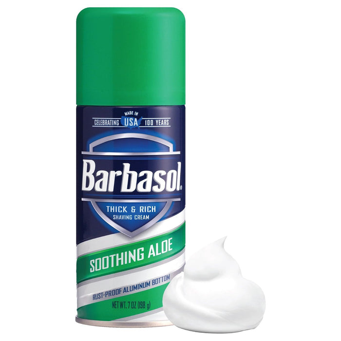 Barbasol Soothing Aloe Thick & Rich Shave Cream - 7oz
