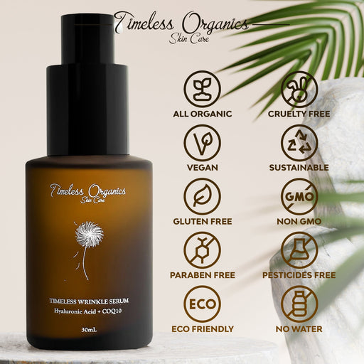 Timeless Organics Skin Care Timeless Wrinkle Serum Serum Light Gray