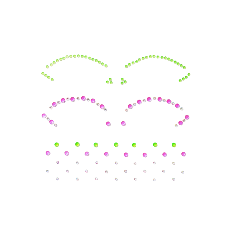 Lunautics Neon Face Gem - Cut Crease Face Jewel Face Jewel