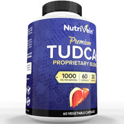 Nutrivein Nutrivein Premium TUDCA+ Liver Support Supplement 1000mg - 30 Day Supply - 60 Capsules