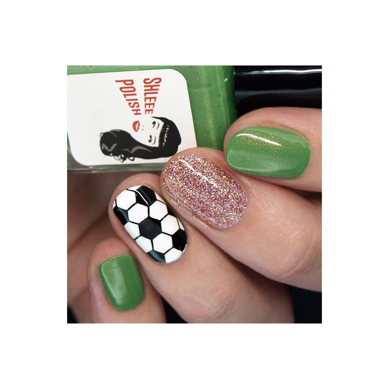 UberChic Beauty Soccer Love Stamping Plate