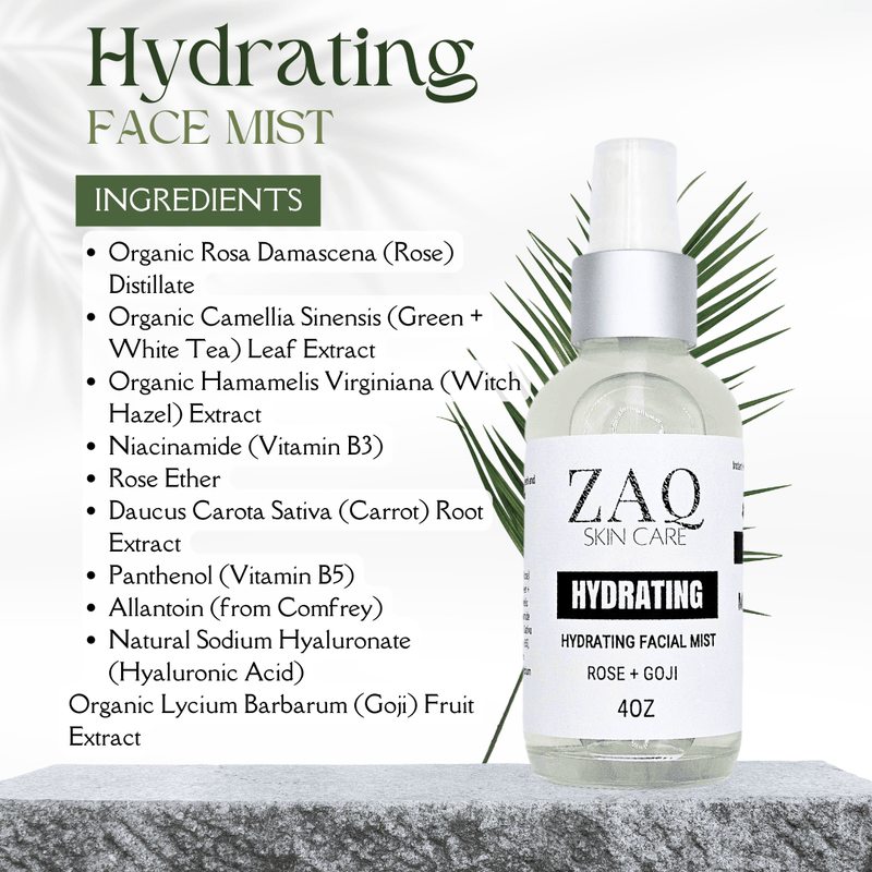 ZAQ Skin & Body ZAQ Hydrating Facial Mist Skin Care
