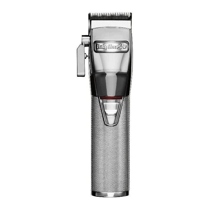 Babylisspro Silverfx Cord/Cordless Clipper Fx870S & Outliner Trimmer Fx878S + Charging Base Stand & Double Foil Shaver Combo Set