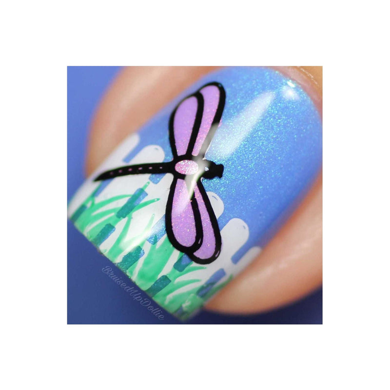 UberChic Beauty Garden Love Stamping Plate