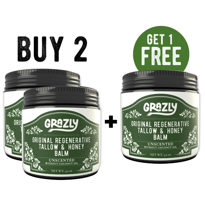 Grazly Original Tallow & Manuka Honey Balm