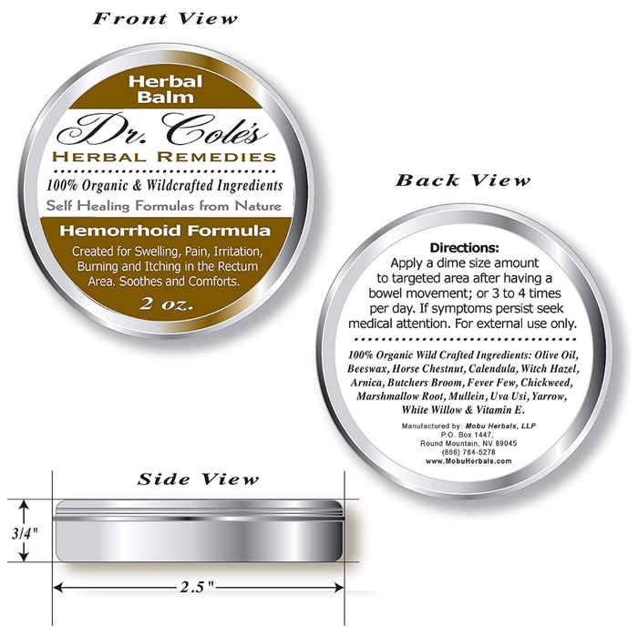 Dr. Cole's Hemorrhoid Balm and Salts Bundle