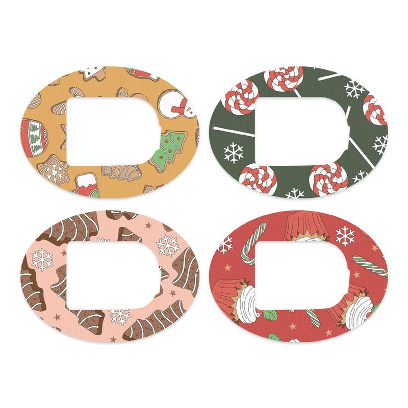 Peelz Christmas Treats Variety Pod Patch Tape - Pump Peelz Patch Medical Tape