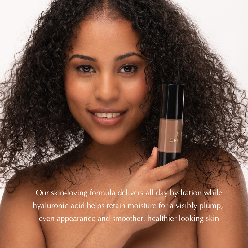 EpiLynx Breathable Full-Coverage Foundation – Dewy Finish, Hydrating, Vegan, Gluten-Free (SPF 15) foundation