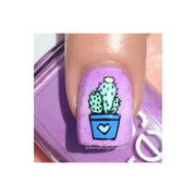 UberChic Beauty Succulents Stamping Plate