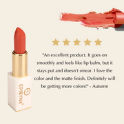 EpiLynx Vegan Matte Lipstick – Hydrating, Long-Wear, Magnetic Case lipstick