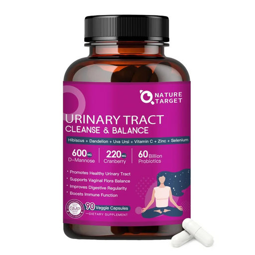 Nature Target Women’s Urinary Health Probiotics, 60 Billion Probiotics, 90 Veggie Capsules Probiotic