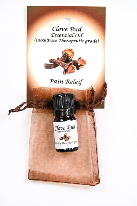 Clove Bud Essential Oil with Beautiful Diffuser Flower 5ml