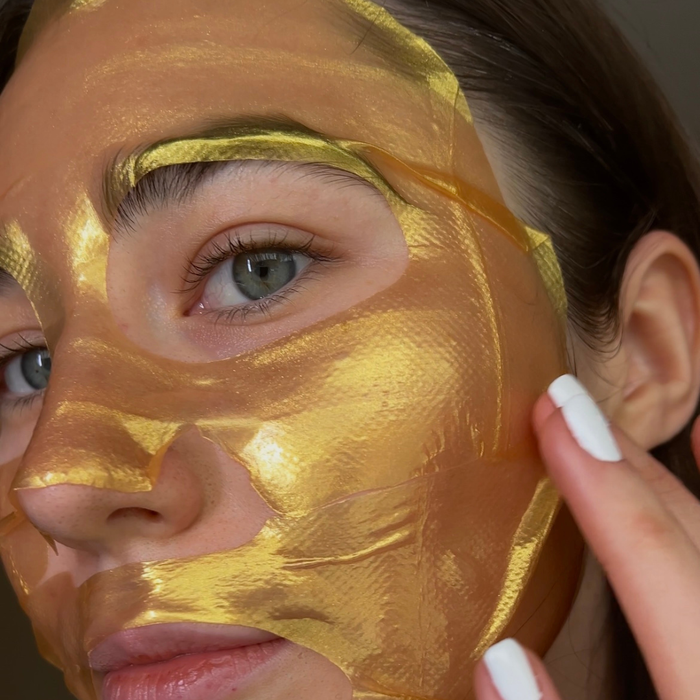 24K Gold Hydrogel Face Mask