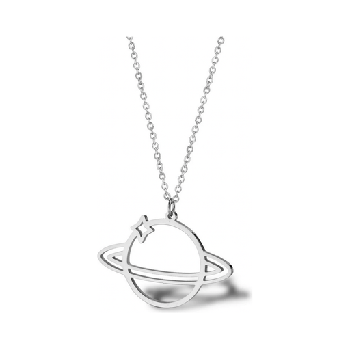 Medusa's Makeup Return to Saturn Necklace - Stainless Steel