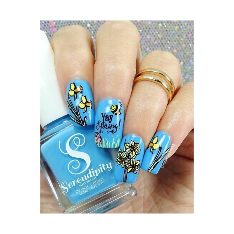 UberChic Beauty Yay Spring! Stamping Plate