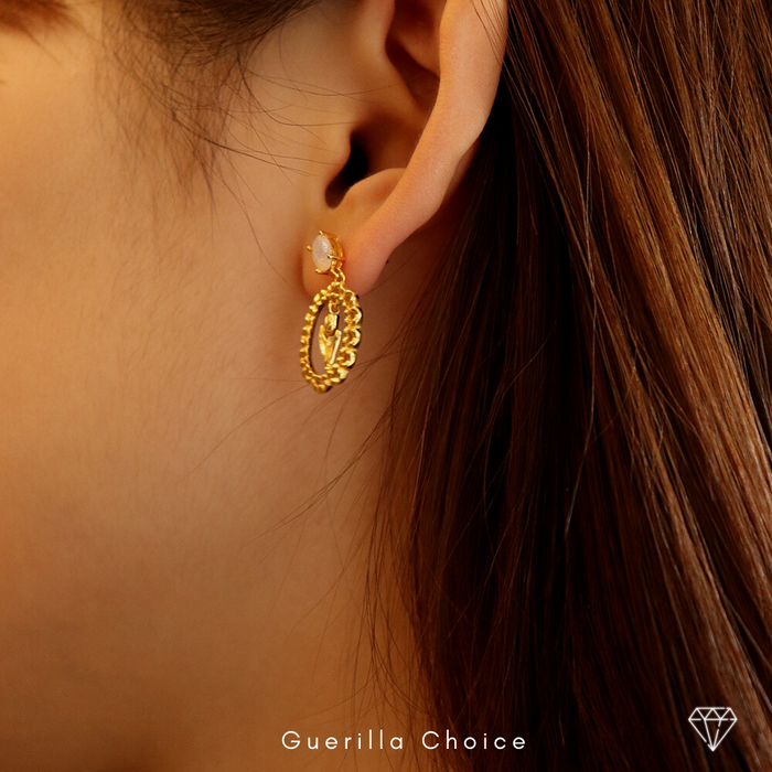 NARCISSE DAINITY 18K EARRINGS