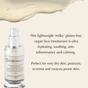 EpiLynx Lightweight Face Moisturizer for Sensitive & Dry Skin – Calming & Hydrating Face Serums