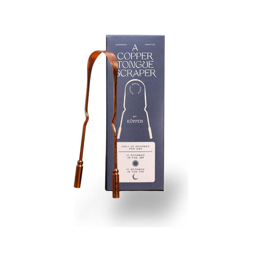 KÖPPEN Pure Copper Tongue Scraper | Fresh Breath & Enhanced Taste Oral Care