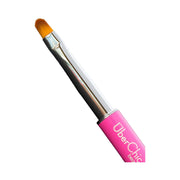 UberChic Beauty Oval Gel Clean Up Brush - Pink Brush