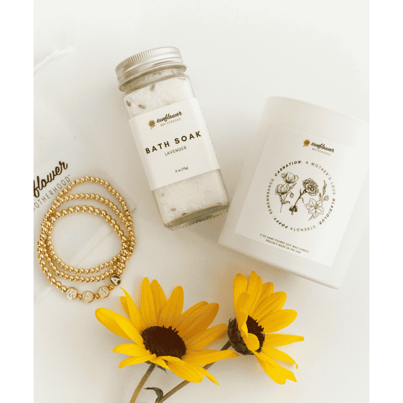 Sunflower Motherhood Grieving Heart Bundle product