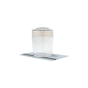 UberChic Beauty XL Clear Stamper with Clear Tall Holder Tool