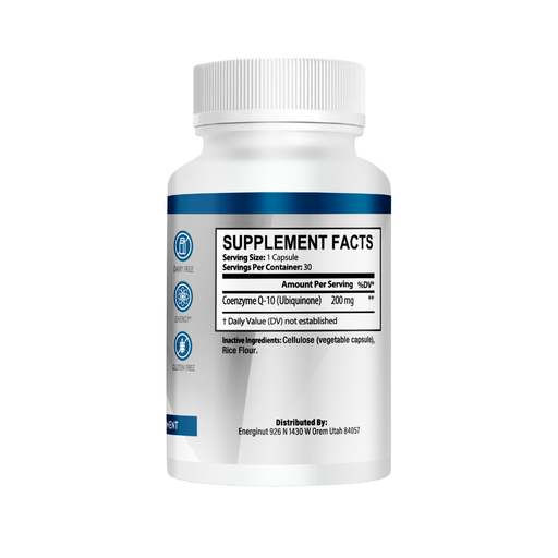 Energi Nutrition CoQ Health Supplement