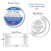COLEHERBALS LLC 40 - Dr. Cole's Gourmet Body Butter - LAVENDER Herbal White Smoke