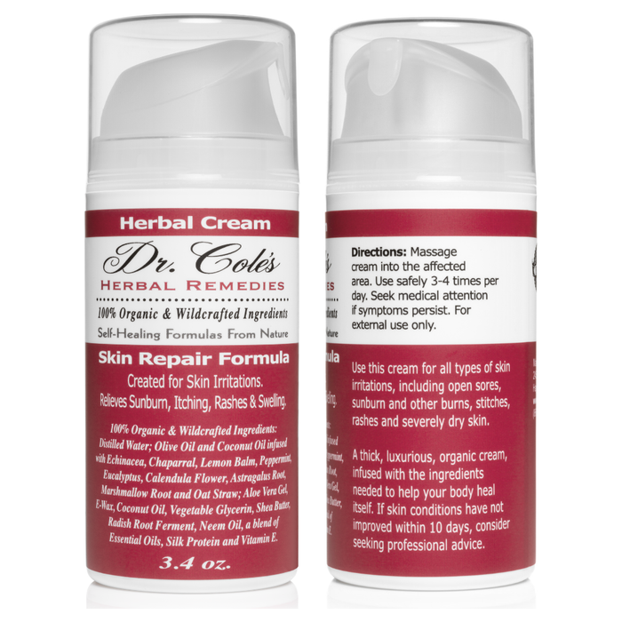 Dr. Cole's Organic Skin Repair Herbal Cream