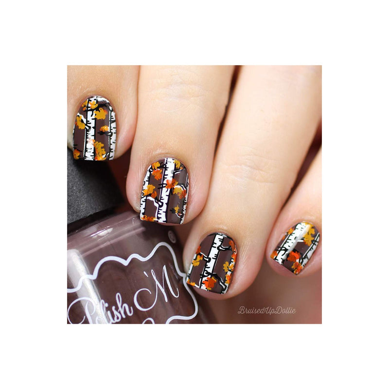 UberChic Beauty Lovely Leaves-03 Stamping Plate