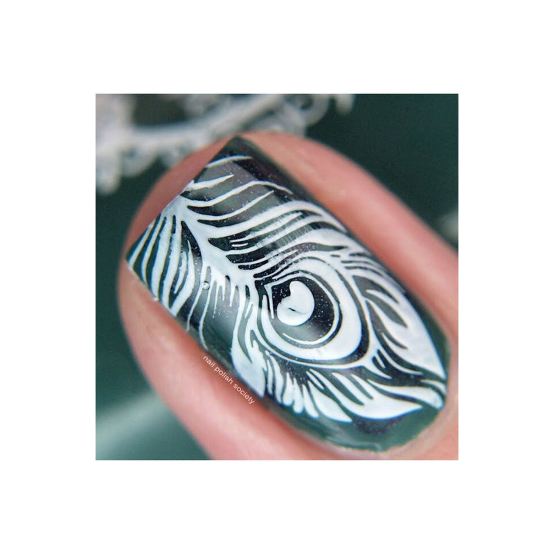 UberChic Beauty Fabulous Feathers Stamping Plate
