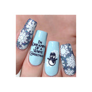 UberChic Beauty Jingle All The Way, (Christmas-05) Stamping Plate