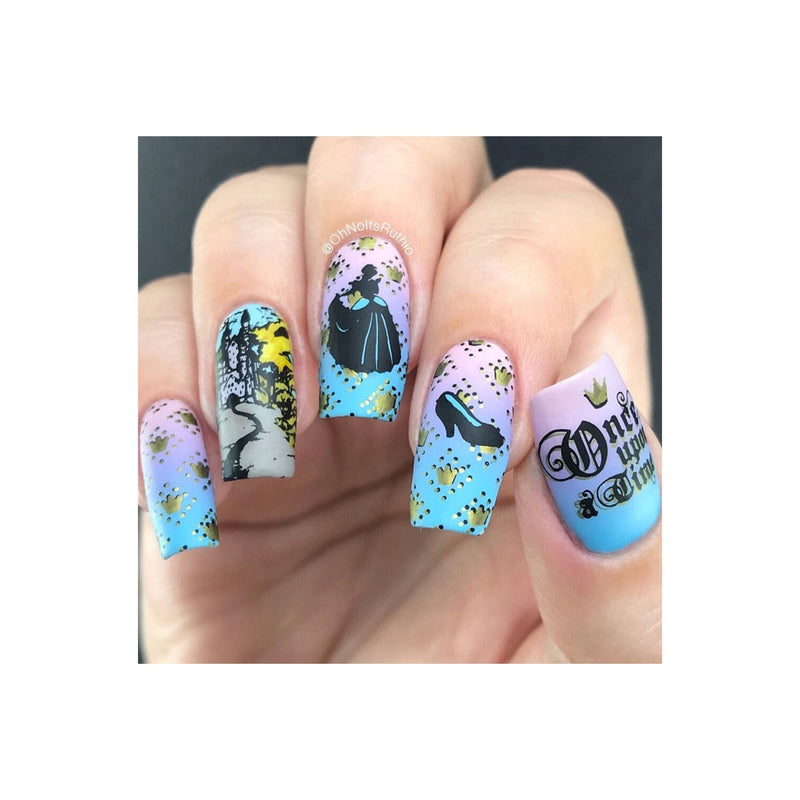 UberChic Beauty Fairytale-01 Stamping Plate