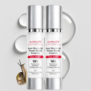gymsegbë Snail Mucin 98 Power Bomb Essence Anti-Aging Facial Light Gray 2 Bottles Save $0.99