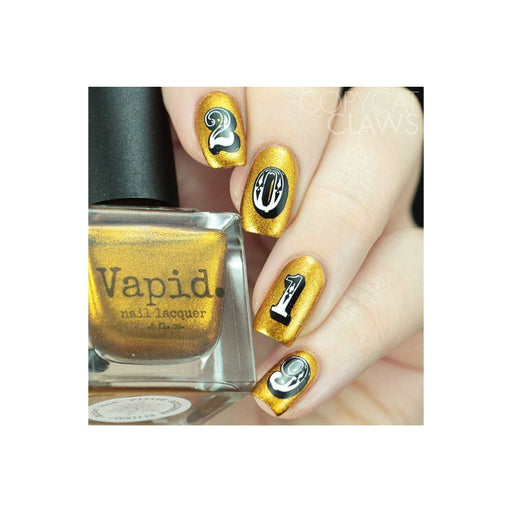 UberChic Beauty Numbers-01 Stamping Plate