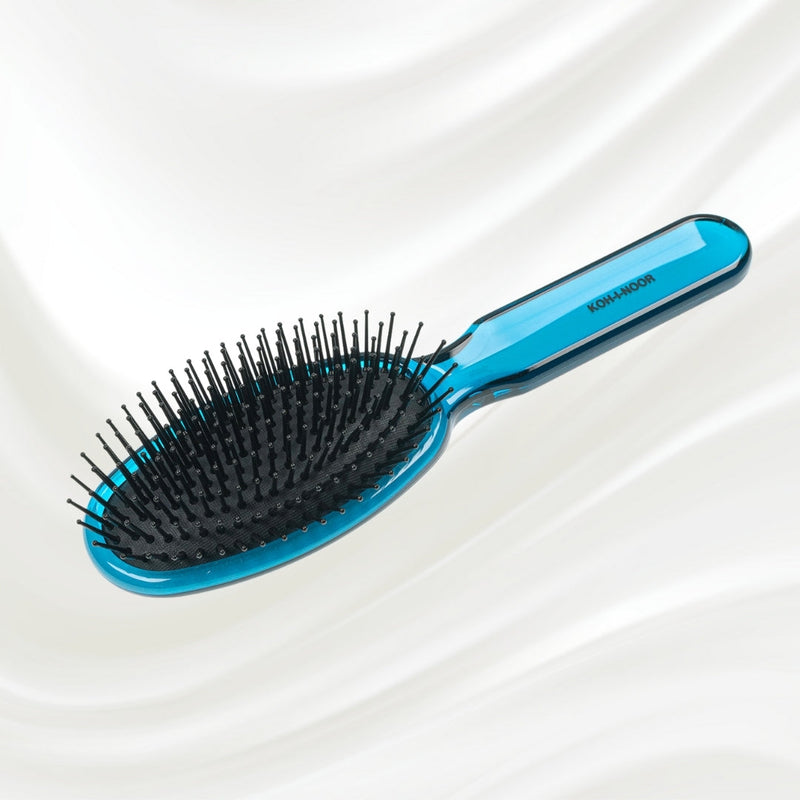 All Seasons Synthetic Pin Hair Brush - Pneumatic Cushion for Thick & Coarse Hair