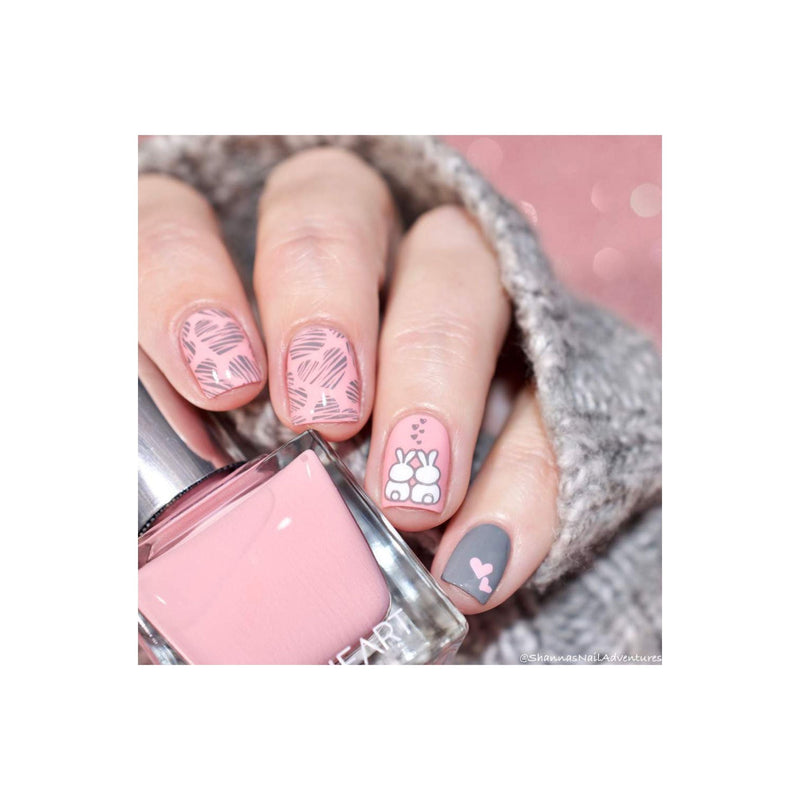 UberChic Beauty Love and Marriage-04 Stamping Plate