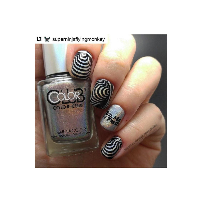 UberChic Beauty Op Art Magic Stamping Plate