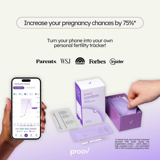 Proov Confirm Ovulation PdG Test Kit progesterone > progesterone test > fertility test
