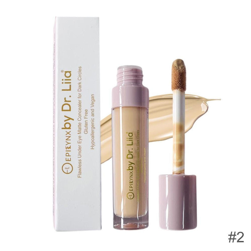 EpiLynx Flawless Matte Concealer – Vegan, Gluten-Free, Full Coverage & Long-Wearing foundation