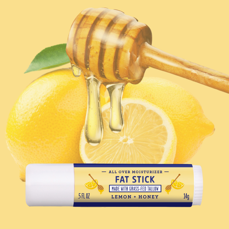 FATCO Skincare Products Fat Stick, Lemon + Honey, 0.5 Oz