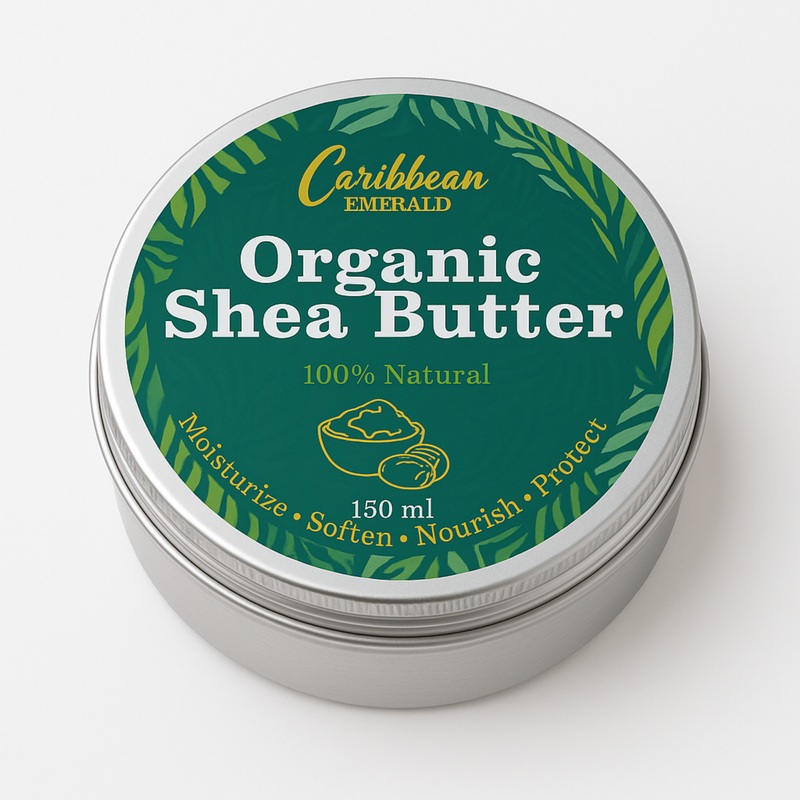 Caribbean Emerald Caribbean Emerald Organic Shea Butter 150ml Body Butter