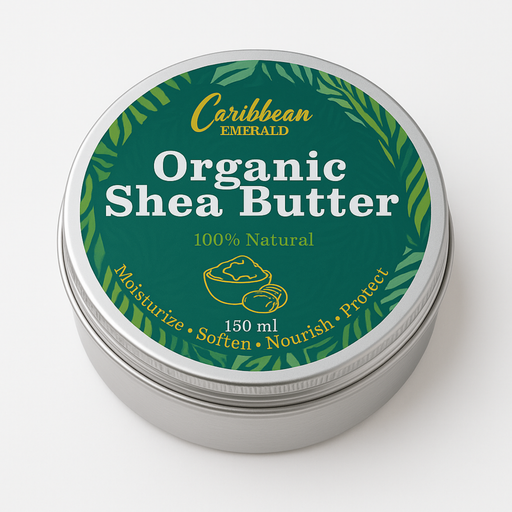 Caribbean Emerald Caribbean Emerald Organic Shea Butter 150ml Body Butter