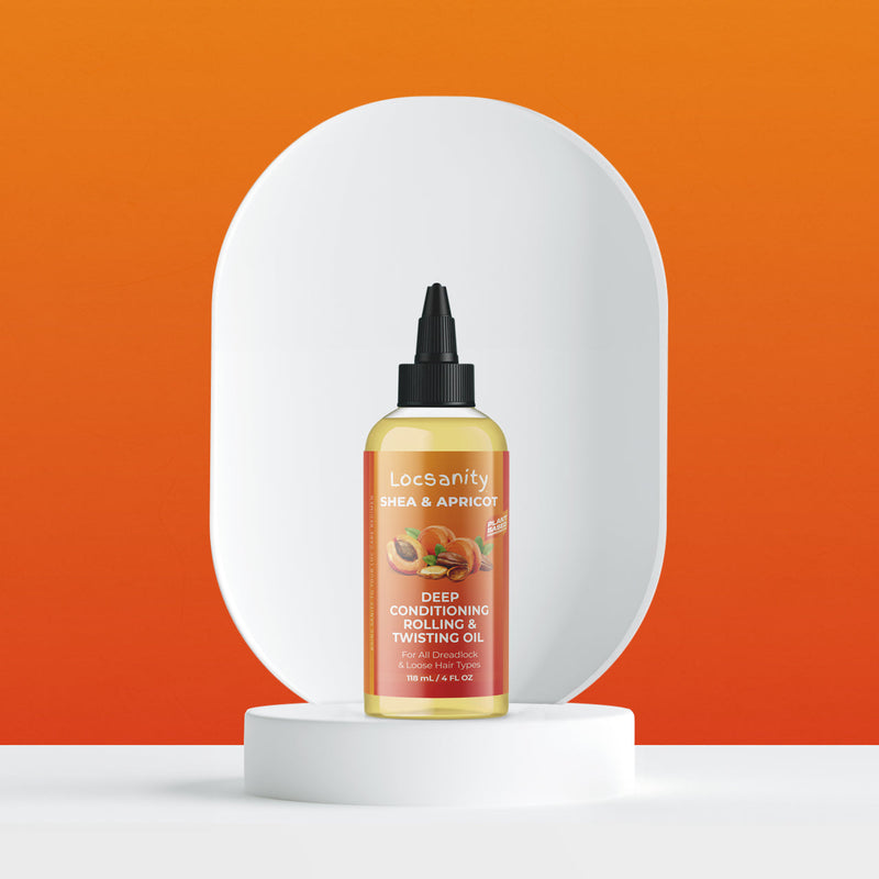 Locsanity Locsanity Shea & Apricot Loose, Natural Strength & Growth Formula Dreadlock Natural Hair Rolling and Conditioning Oil Loose Natural